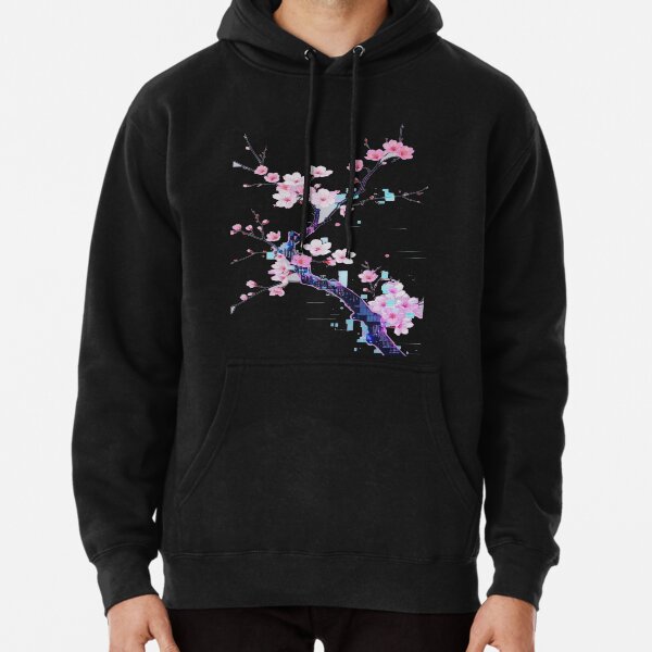 Item preview, Glitch Blossom – Cyberpunk Ukiyo-e Sakura2 designed and sold by radiationburn.