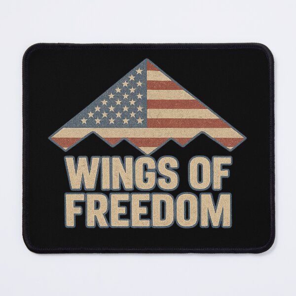 Item preview, Wings of Freedom – Vintage Stealth Bomber Design designed and sold by FrankieBonzo.