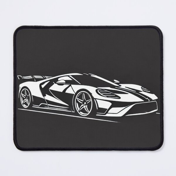 Item preview, Minimalist sports car design | High quality black and white car illustration designed and sold by DrivenMindset.