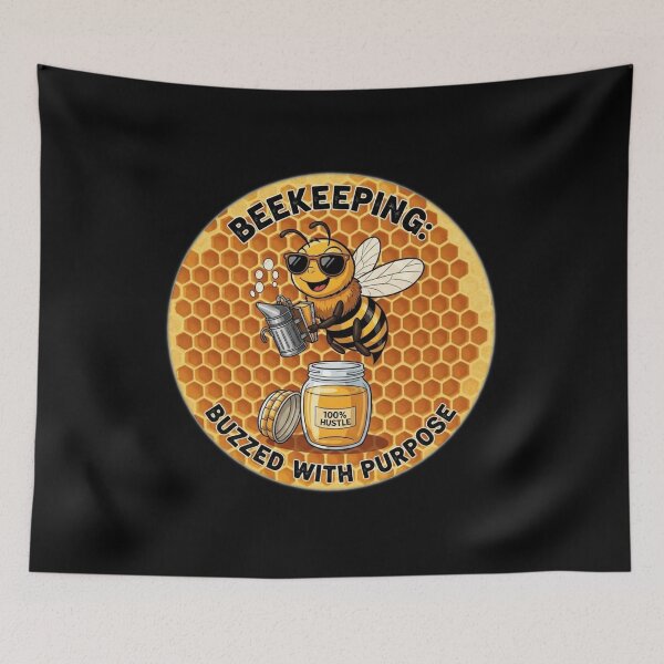 Item preview, Beekeeping: Buzzed with Purpose designed and sold by Bowniko^^.