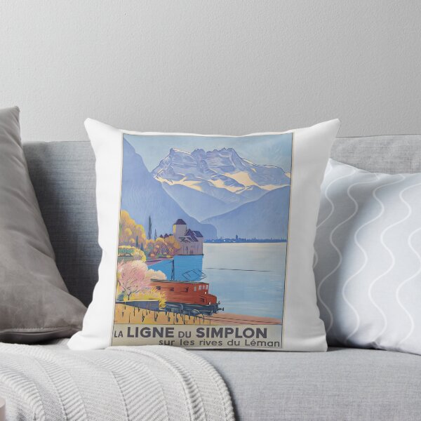Item preview,  Vintage Simplon Line Switzerland Poster designed and sold by TeeARTHY.