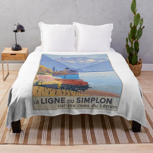 Item preview, Vintage Simplon Line Switzerland Poster designed and sold by TeeARTHY.