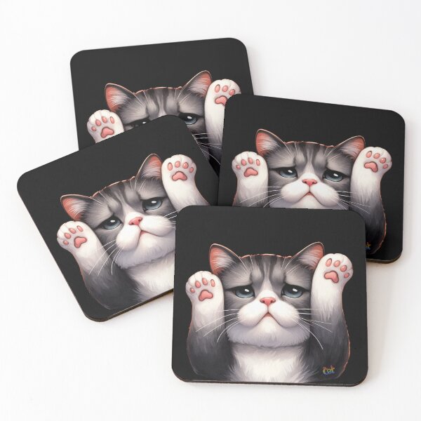 Item preview, Melancholy Meow designed and sold by CAutumnTrapp.