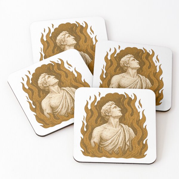 Item preview, Stoic Fire – Inner Flame of Discipline designed and sold by SightbySteve.