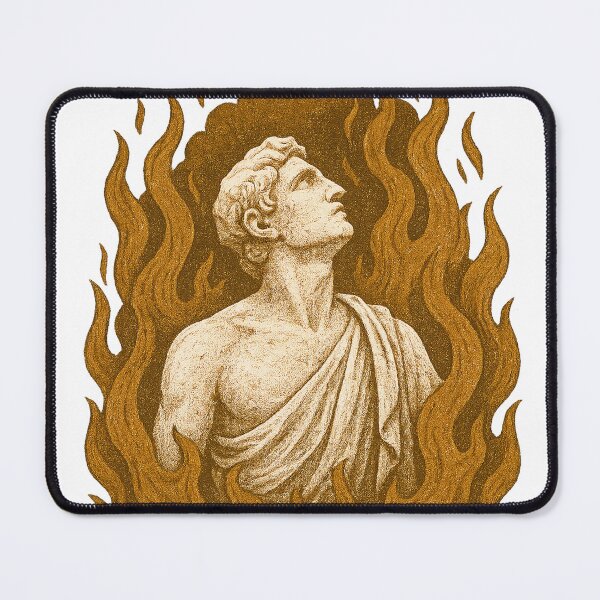 Item preview, Stoic Fire – Inner Flame of Discipline designed and sold by SightbySteve.