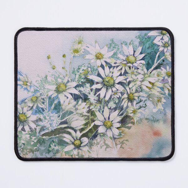 Item preview, Australian Flannel Flower in Watercolour designed and sold by Kathsart.