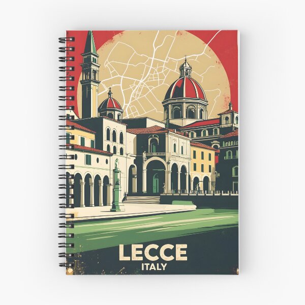 Item preview, Lecce Italy Vintage Travel Tourism designed and sold by TravelersGems.
