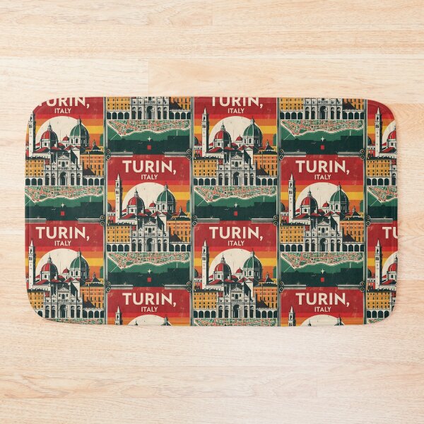 Item preview, Turin Italy Vintage Travel Tourism designed and sold by TravelersGems.