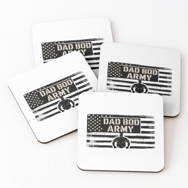 Item preview, Dad Bod Army Flex – Funny Dad Tee designed and sold by Threadfellas702.