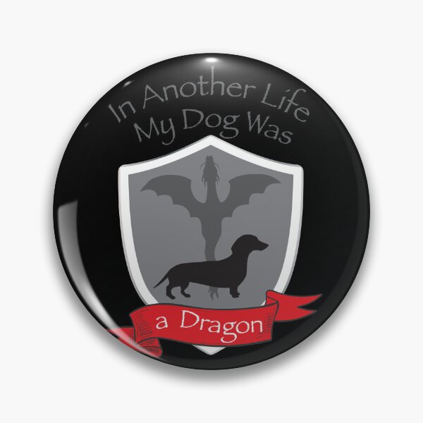 Item preview, My Dog Was a Dragon in a Past Life – Funny Pet Fantasy Design designed and sold by SnarkSharks.