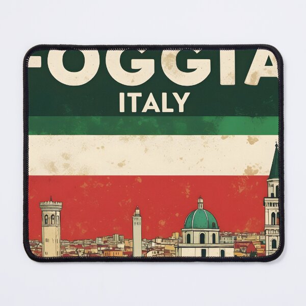 Item preview, Foggia Italy Vintage Travel Tourism designed and sold by TravelersGems.