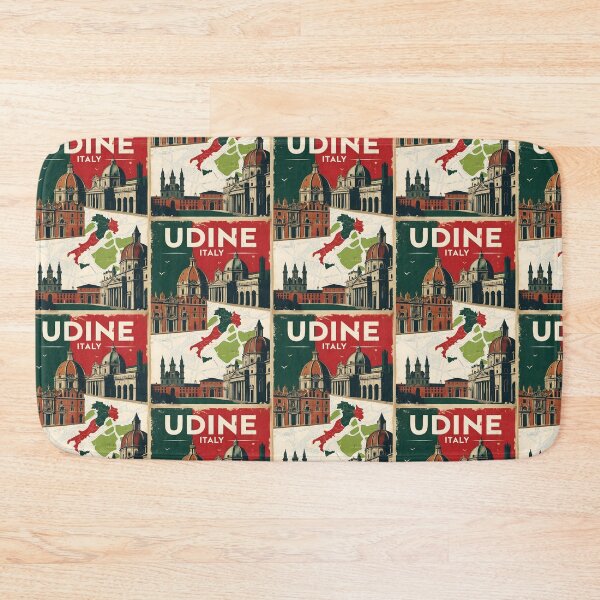 Item preview, Udine Italy Vintage Travel Tourism designed and sold by TravelersGems.