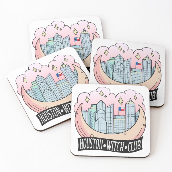 Item preview, Houston Witch Club Pastel Skyline designed and sold by Non-Binary-Art.