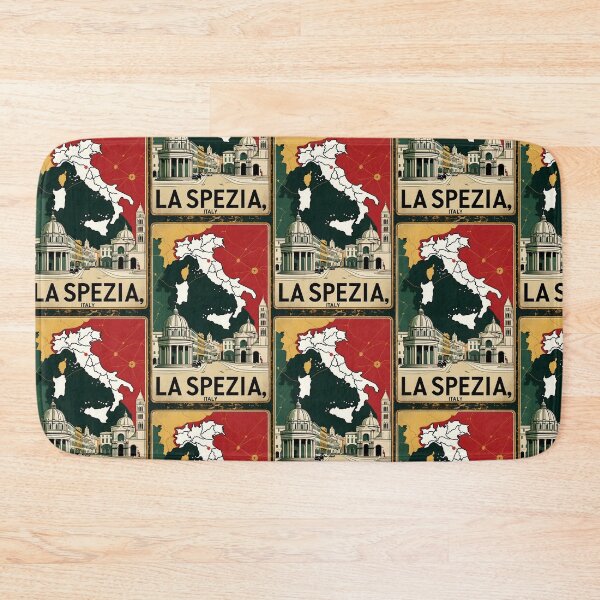 Item preview, La Spezia Italy Vintage Travel Tourism designed and sold by TravelersGems.