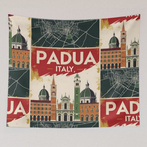 Item preview, Padua Italy Vintage Travel Tourism designed and sold by TravelersGems.