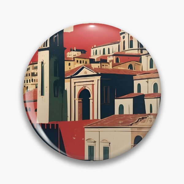 Item preview, Messina Italy Vintage Travel Tourism designed and sold by TravelersGems.
