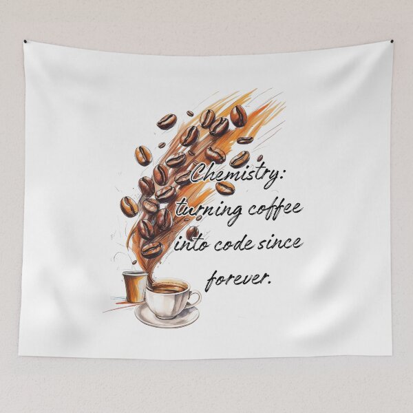 Item preview, Chemistry + Coffee + Code | Funny STEM Geek T-Shirt for Programmers & Scientists designed and sold by Design_Your_Day.