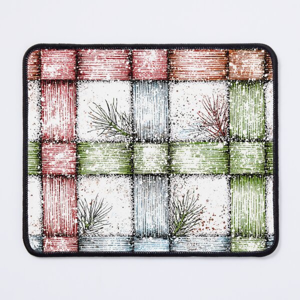 Item preview, Rustic Christmas Gingham designed and sold by Boddicca.
