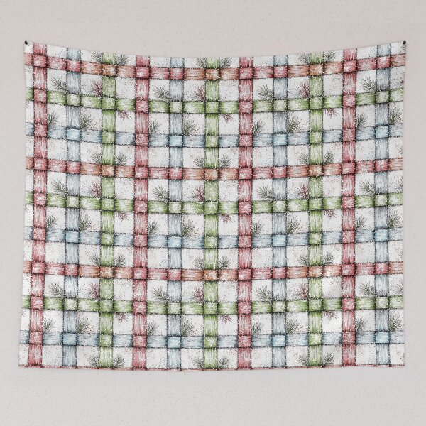 Item preview, Rustic Christmas Gingham designed and sold by Boddicca.