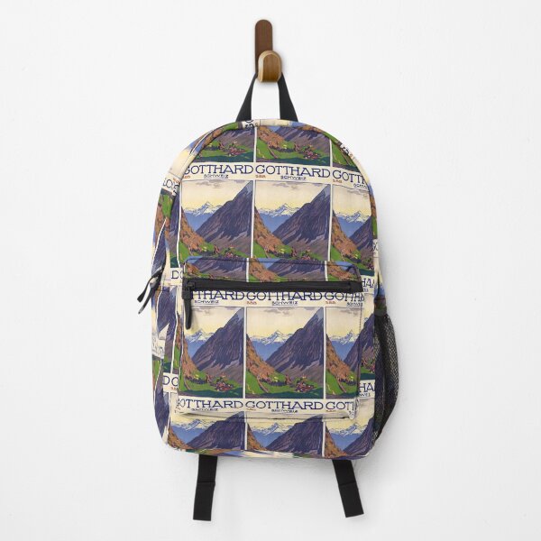 Item preview, Vintage Gotthard Pass Switzerland Poster designed and sold by TeeARTHY.