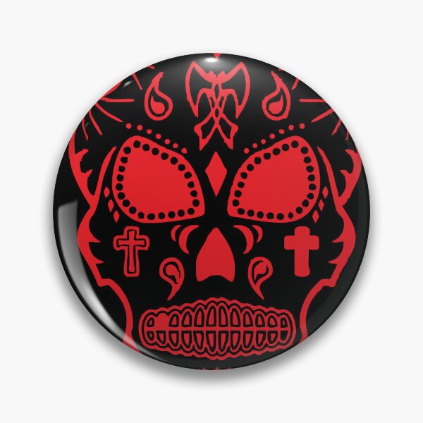 Item preview, AMB Muerte Red SKull designed and sold by DaGraphixPlug.