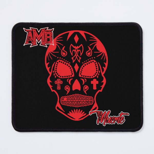 Item preview, AMB Muerte Red SKull designed and sold by DaGraphixPlug.