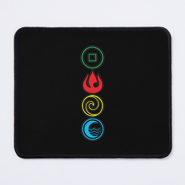 Item preview, Avatar Elements Reimagined – Minimalist Bending Symbols designed and sold by joshuayule.
