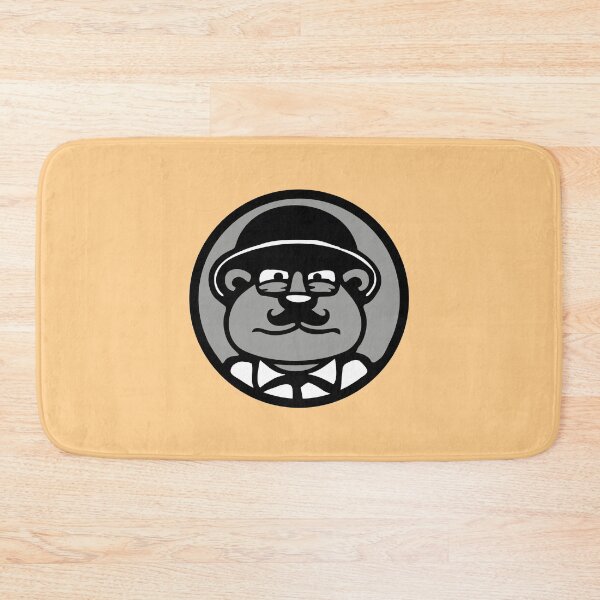 Item preview, Evil Bear Gangster Bad Beard Boy Glasses Hat Suit designed and sold by shirt-o-mat.