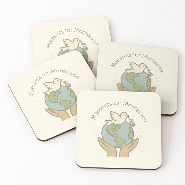 Item preview, Moments for Montessori Logo designed and sold by MforMontessori.