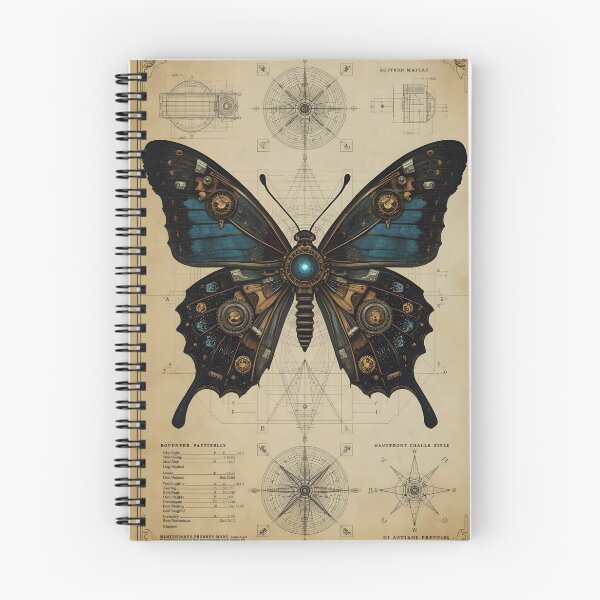 Item preview, Mechanical Butterfly Drawing designed and sold by The Dream Lab.