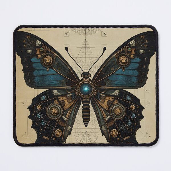 Item preview, Mechanical Butterfly Drawing designed and sold by The Dream Lab.