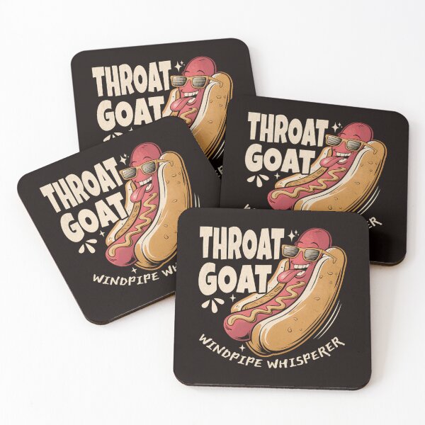 Item preview, Throat Goat - Hotdog designed and sold by NotMukDuk.