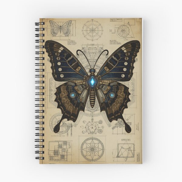 Item preview, Steampunk Drawing Mechanical Butterfly designed and sold by The Dream Lab.
