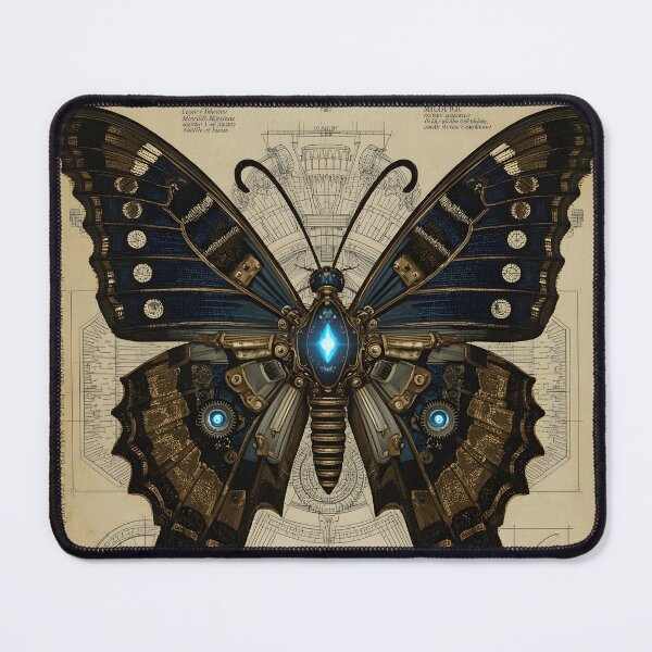 Item preview, Steampunk Drawing Mechanical Butterfly designed and sold by The Dream Lab.