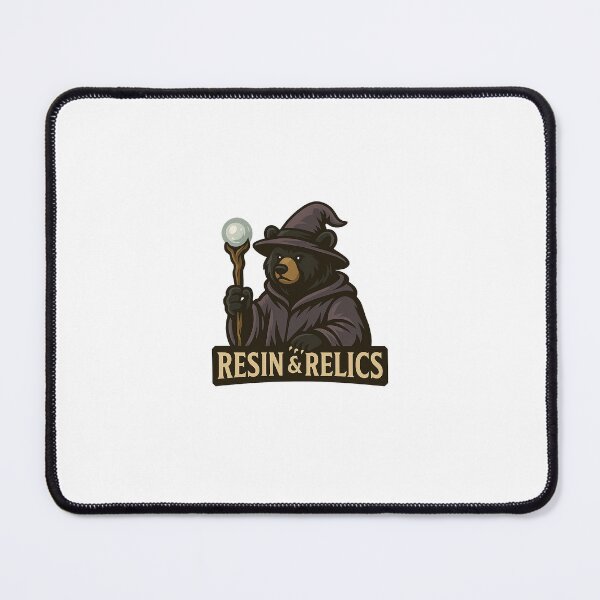 Item preview, Wizard Bear designed and sold by ResinandRelics.