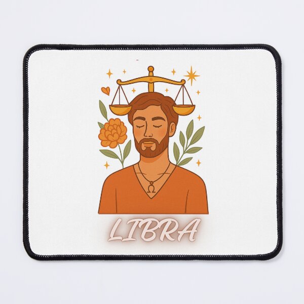 Item preview, Libra Zodiac Sign – Elegant & Balanced Astrology Art designed and sold by VeroChaos.