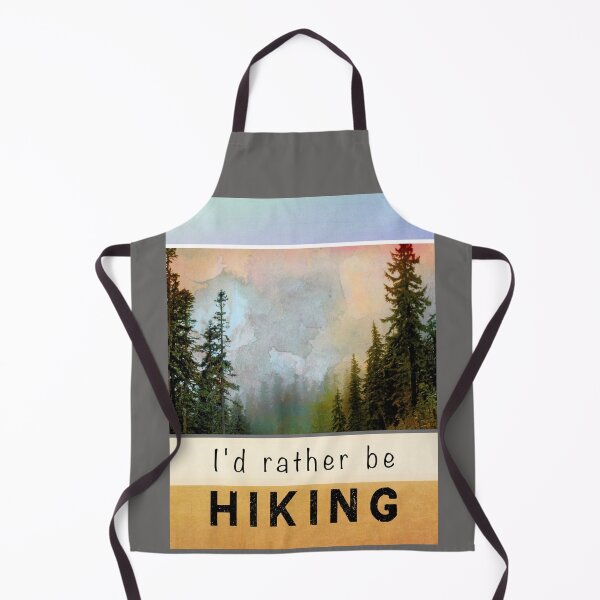 Item preview, I'd Rather Be Hiking Mountain Landscape designed and sold by art64.