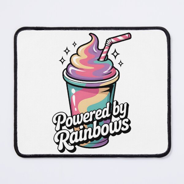 Item preview, Powered By Rainbow Drinks designed and sold by PlanetMarker.