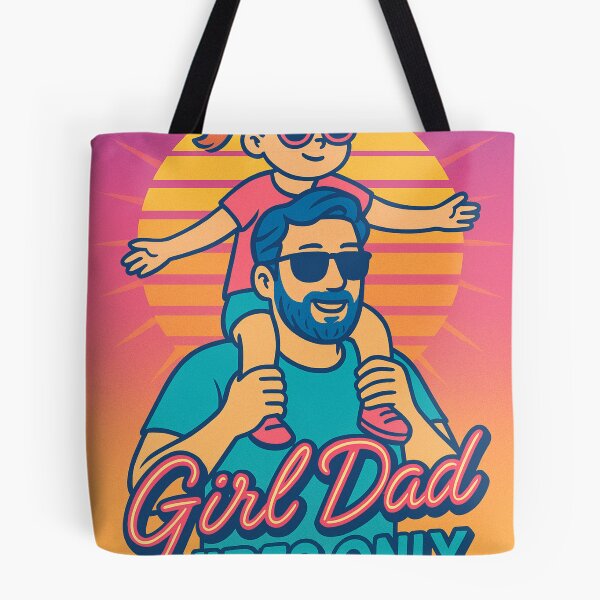 Item preview, Girl Dad: Girl Dad Vibes Only designed and sold by iMIGHTwearTHAT.
