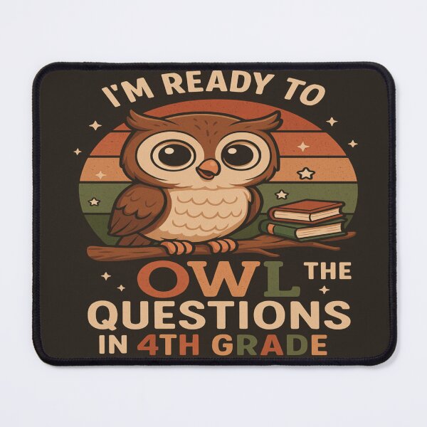 Item preview, Merging scholastic excitement with owl-themed wordplay. designed and sold by Mindful56.