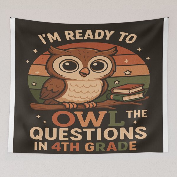 Item preview, Merging scholastic excitement with owl-themed wordplay. designed and sold by Mindful56.
