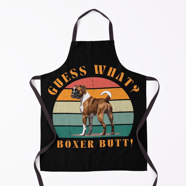 Item preview, Guess What? Boxer Butt! Funny Saying, Boxer Dog Humor designed and sold by A Pinch of Personality.