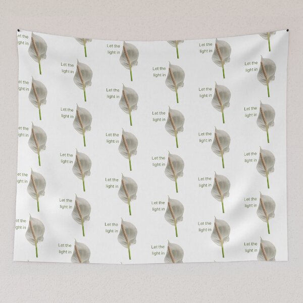 Item preview, Let the light in, peace lily  designed and sold by Josephine Ethereal.