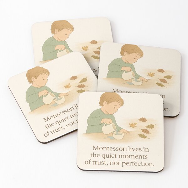 Item preview, Trust not Perfection designed and sold by MforMontessori.