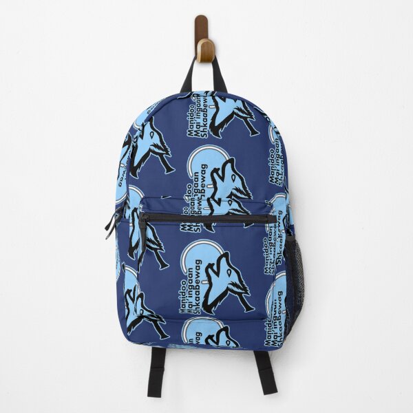 Item preview, Manidoo Mai'ingaan Shkaabewag - Light Blue designed and sold by Miskobineshii.