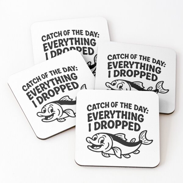 Item preview, Salmon Catch of the Day Fishing Funny  designed and sold by Kathryn Creates.