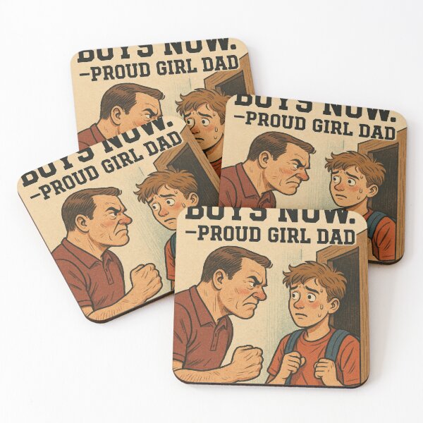 Item preview, Girl Dad: I Yell At Boys Now v2 designed and sold by iMIGHTwearTHAT.