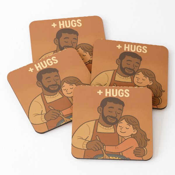 Item preview, Girl Dad: Fueled by Mac & Cheese and Hugs v2 designed and sold by iMIGHTwearTHAT.