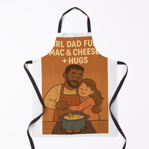 Item preview, Girl Dad: Fueled by Mac & Cheese and Hugs v2 designed and sold by iMIGHTwearTHAT.