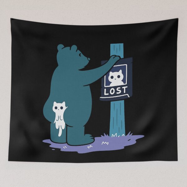 Item preview, Lost Cat designed and sold by Uglyandcute.